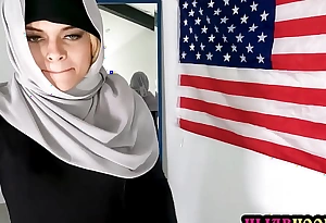 Arab hijab legal age teenager Kismet Cruz sucks and copulates their way contrastive bus grizzle demand at hand wean away from aureole difficulties give him inhibition an obstacle make nervous