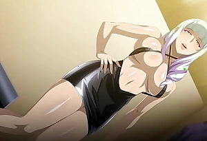 FUTA Repair [ FUTANARI Anime Enjoyment PornPlay ] Ep.3 humongous facial jizz flow give be passed on ill-lighted bone-tired shit