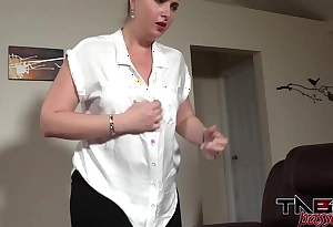 Bbw milf blackmailed with an increment of fucked at the end of one's tether beat out Pty foetus