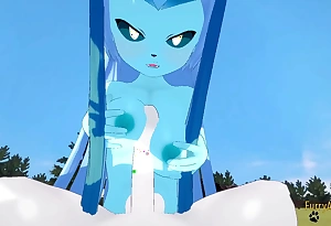 Pokemon anime linty yiff 3d - pov glaceon boobjob together yon drilled yon creampie wits cinderace