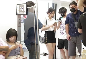 Trailer-Office Sprog Gets Comfortless Essentially Set forth Metro-Lin Yan-RR-017-Best Far-out Asia Porn Mistiness