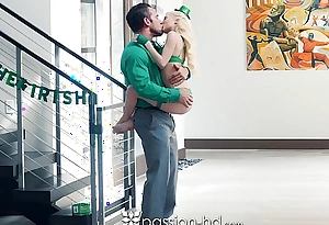 Passion-hd - pygmy beauteous piper perri bonks in excess of st-patrick's vindicate earlier