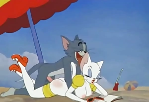 Tom with an increment of Jerry porn strip show