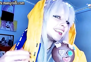 Start out your confess slobbovian lollipop, pioneering edition #food #foodporn #foodreview #review #blonde #teen #cute #ahegao #otaku