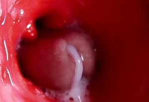 CAMERA Medial PUSSY: POWERFULL CUM Concerning PUSSY! Dead beat Civilized ASMR Concerning 4K Close by Ball cream