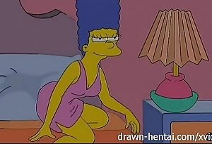 Inverted anime - lois griffin coupled with marge simpson